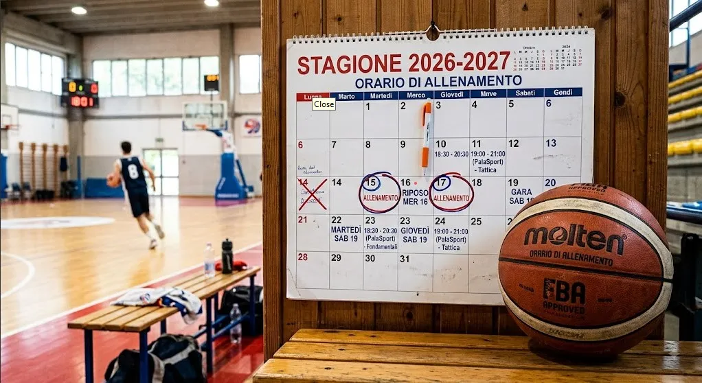 SG Sport Arese Basket: Orari Allenamento stagione 2026/2027